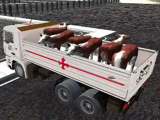 Leikur Truck Transport Domestic Animals á netinu