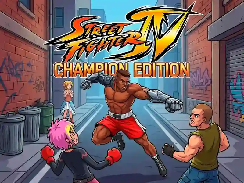Leikur Street Fighter IV Champion Edition á netinu