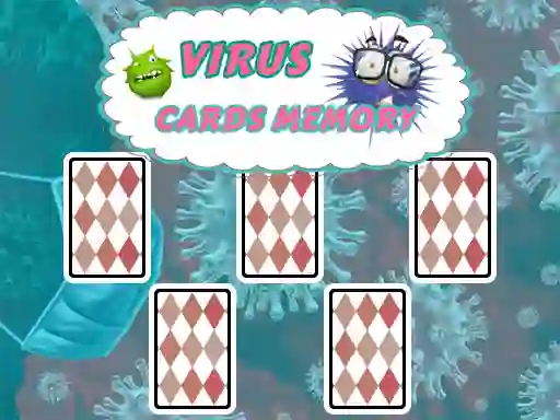 Leikur Virus Cards Memory á netinu