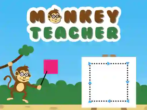 Leikur Monkey Teacher á netinu