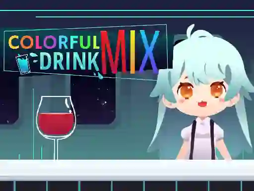 Leikur Colorful Mix Drink á netinu