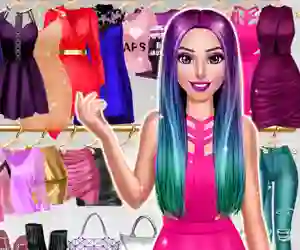 Leikur Sophie's Popstar Look á netinu