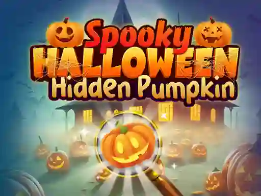 Leikur Spooky Halloween Hidden Pumpkin á netinu