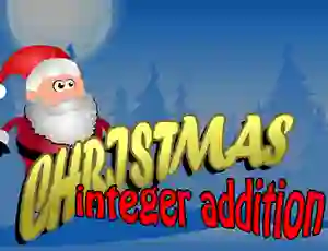 Leikur Christmas Integer Addition á netinu