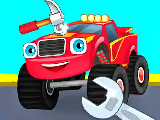 Leikur Monster Truck Repairing á netinu