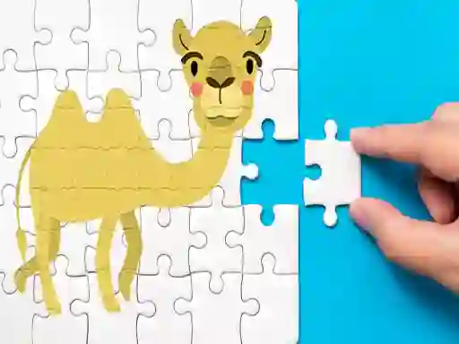 Leikur Bactrian Camel Puzzle Challenge á netinu