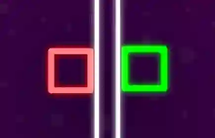 Leikur Two Neon Boxes á netinu
