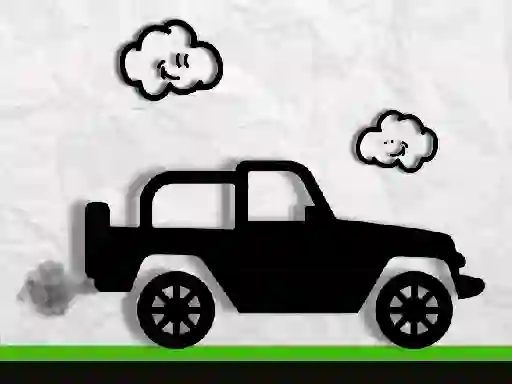 Leikur Paper Monster Truck Race á netinu
