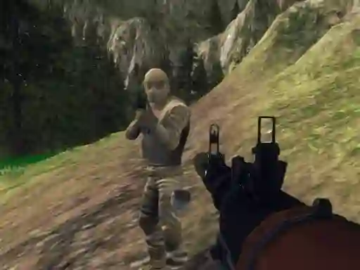 Leikur Crazy Commando á netinu