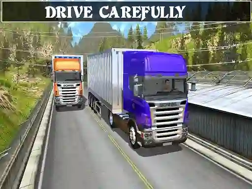 Leikur Uphill Cargo Trailer Simulator 2k20 á netinu