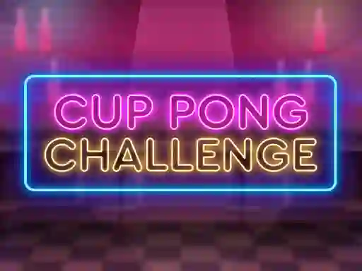 Leikur Cup Pong Challenge á netinu