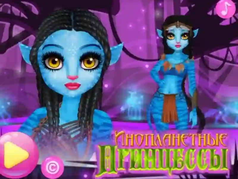 Leikur Alien Princess á netinu