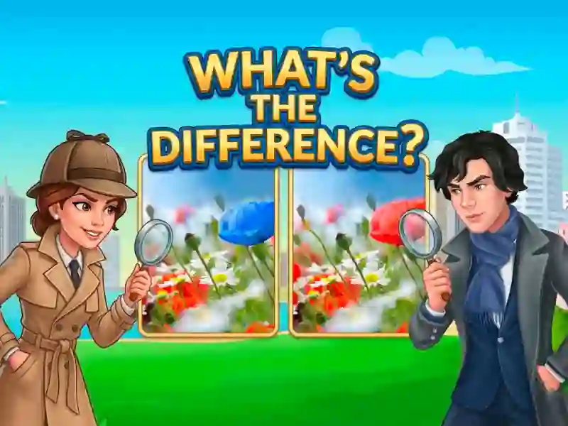 Leikur What's The Difference? á netinu