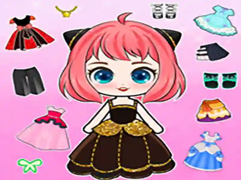 Leikur Chibi Doll Dress Up DIY á netinu