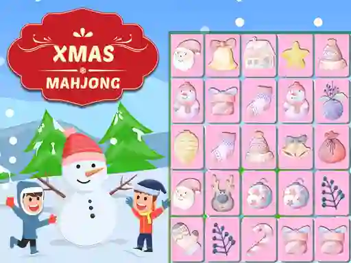 Leikur Xmas Mahjong á netinu