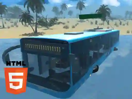 Leikur Water Bus Driver 2023 á netinu