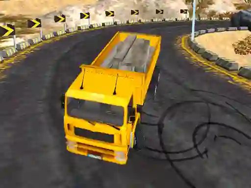 Leikur Long Trailer Truck Cargo Truck Simulator Game á netinu