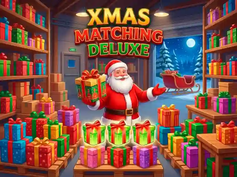 Leikur Xmas Matching Deluxe á netinu