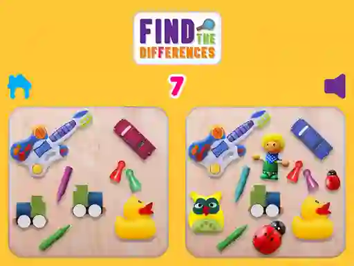 Leikur Find The Differences á netinu