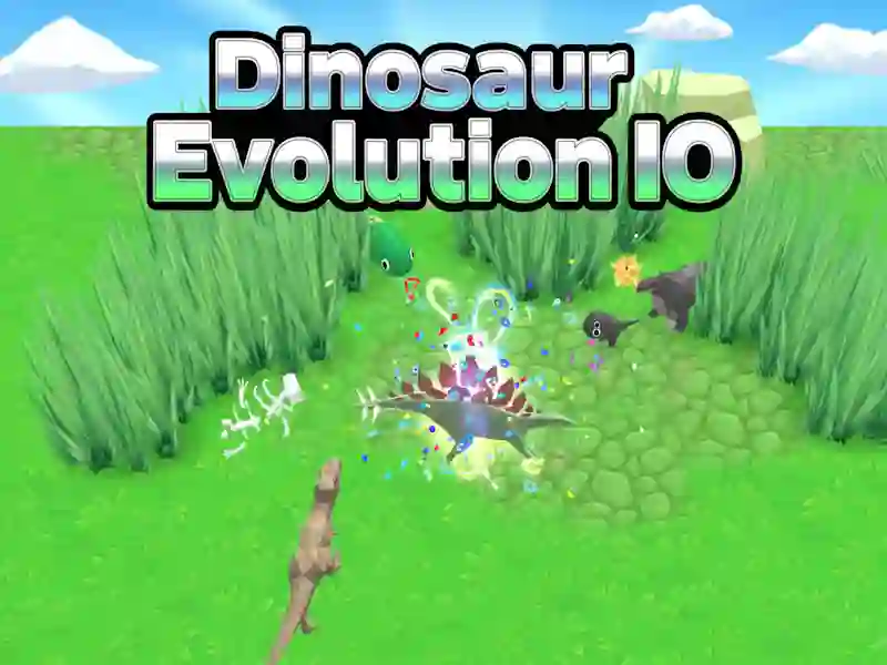 Leikur Dinosaur Evolution IO á netinu