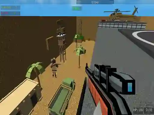 Leikur Pixel Gun Apocalypse 2 á netinu