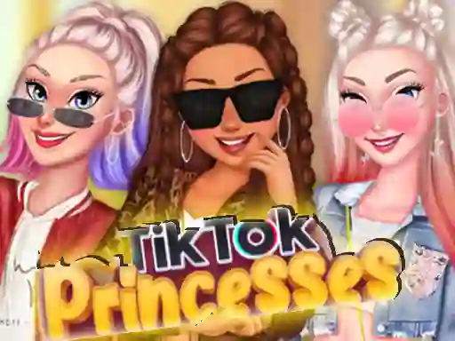 Leikur TikTok Princesses Back To Basics á netinu