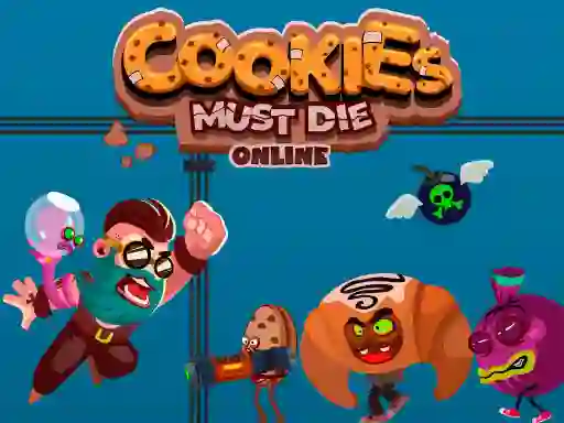 Leikur Cookies Must Die á netinu
