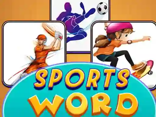 Leikur Sports Word Puzzle á netinu