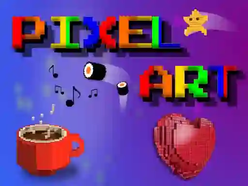 Leikur Pixel Art á netinu