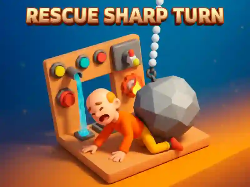 Leikur Rescue Sharp Turn á netinu