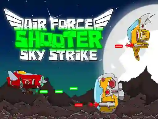 Leikur Air Force Shooter Sky Strike á netinu