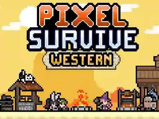 Leikur Pixel Survive Western á netinu