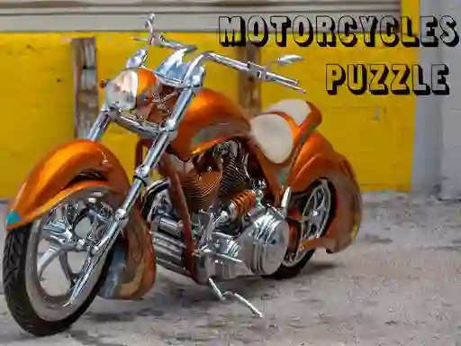 Leikur Motorcycles Puzzle á netinu