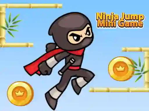 Leikur Ninja Jump Mini Game á netinu