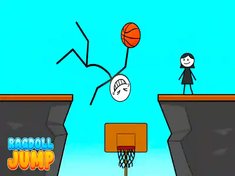 Leikur Ragdoll Jump á netinu