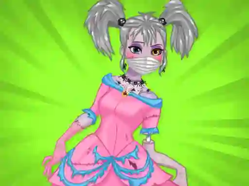 Leikur Princess Cute Zombies April Fun á netinu