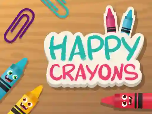 Leikur Happy Crayons á netinu