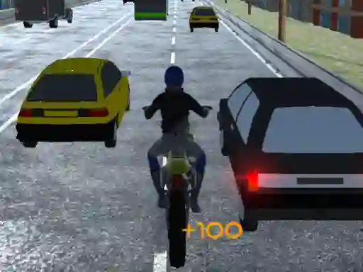Leikur Motorbike Traffic á netinu