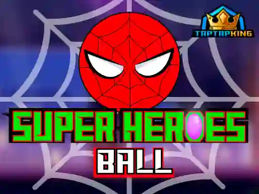 Leikur Super Heroes Ball á netinu