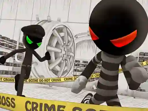 Leikur Stickman City Shooting á netinu