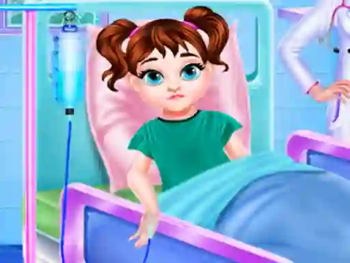 Leikur Baby Taylor Stomach Care á netinu