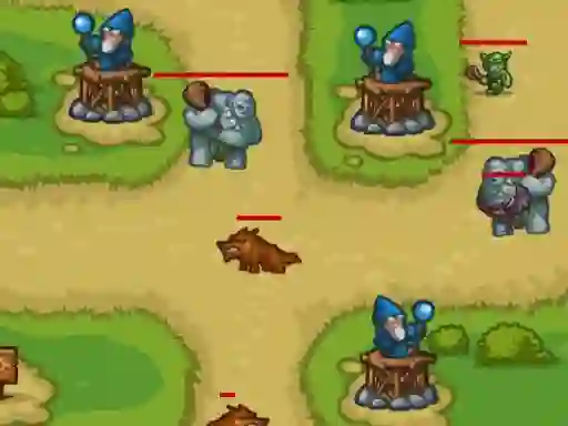 Leikur Tower Defense 2D á netinu