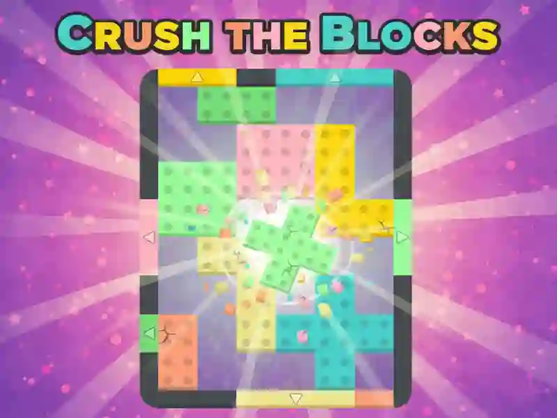 Leikur Crush the blocks á netinu