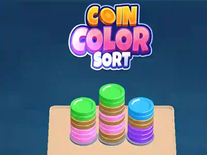 Leikur Coin Color Sort á netinu