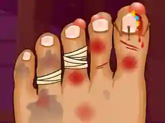 Leikur Monster Foot Doctor á netinu