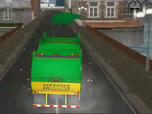 Leikur Amsterdam Truck Garbage á netinu