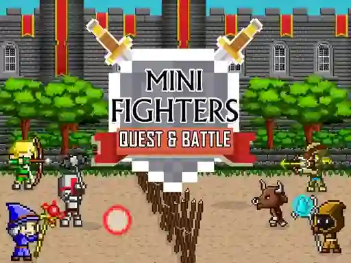 Leikur Mini Fighters Quest & battle á netinu