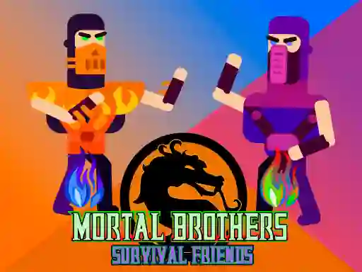 Leikur Mortal Brothers Survival Friends á netinu