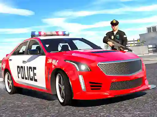 Leikur Police Car Cop Real Simulator á netinu