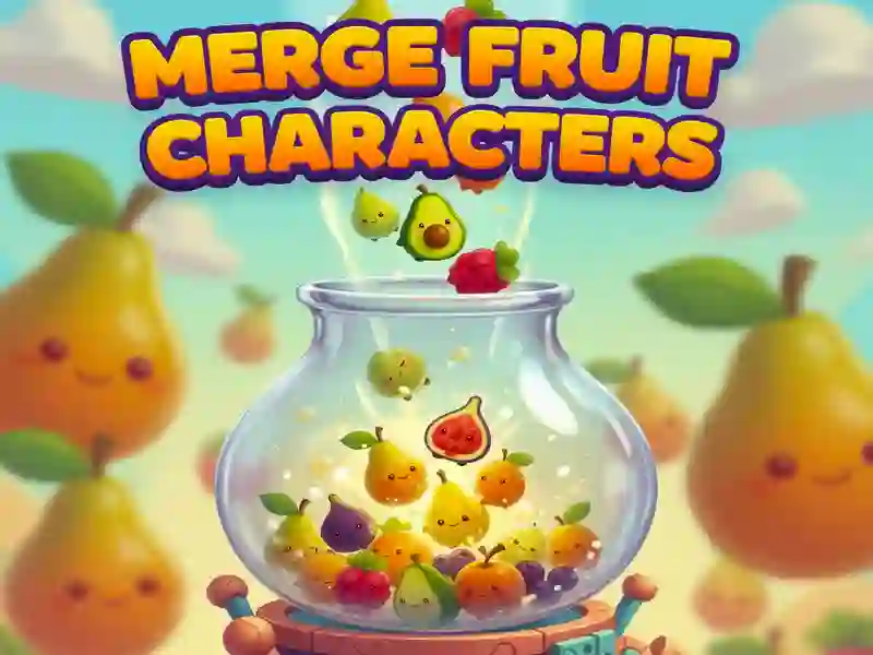 Leikur Merge Fruit Characters á netinu